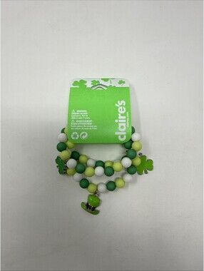 Claire’s Set Of 3 Bracelets St Patrick’s Day